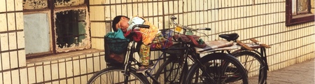 sleeping on your bike by tomaradze