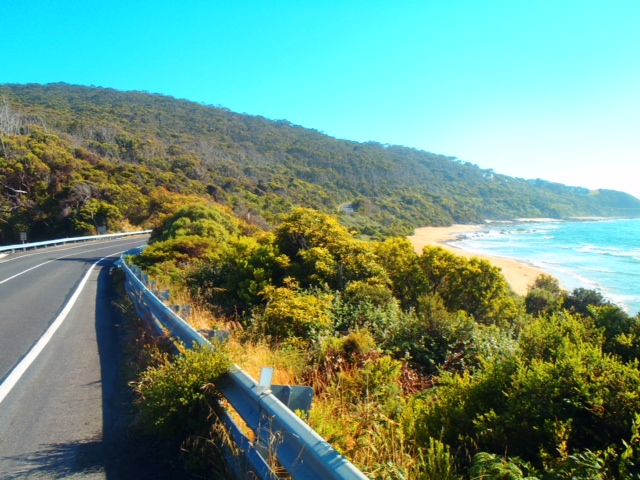 great ocean road cycling