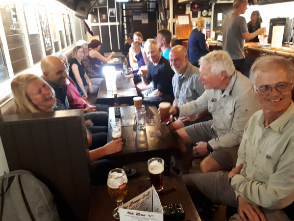 Pub Ride Cyclists Raise A Glass (Or Two) To Their Ride
